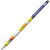 Faber-Castell Dino 2B Kurşun Kalem 5244 000076 Renkli Desenli Eğlenceli Çizim İçin