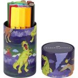 Faber Castell Dino Silindir Kutuda Keçeli Kalem 20 Li - -- - Stndart