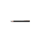 Faber-Castell Dolma Kalem Neo Slim, Uç M, Metal Siyah, Pembe Altın, 1 Adet