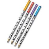 Faber-Castell Doodle 2B Kurşun Kalem 4'lü - Siyah