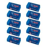 Faber-Castell Dust Free Orta Boy Sınav Silgisi Mavi 10LU