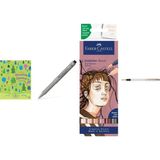 Faber-Castell Ecco Pigment Teknik Çizim Kalemi, 0.05 Mm, Siy... +3 Parça Fırsat Seti