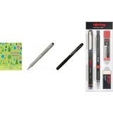 Faber-Castell Ecco Pigment Teknik Çizim Kalemi, 0.2 mm Uç, I... +3 Parça Fırsat Seti