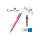 Faber-Castell Econ (0.7 Mm) Şeffaf Versatil (Uçlu Kalem) Silgi ve Uç Hediyeli