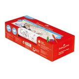 Faber-Castell Erkek 5089871200 Baskılı Yapışkanlı Resim Kağıdı Keçeli Kalem Seti