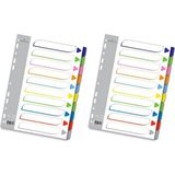 Faber-Castell Faber 1-10 Renkli Seperatör Ayraç 2'li