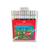 Faber Castell Faber 12 Renk Keçeli Kalem