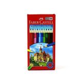 Faber-Castell Faber 12 Renk Kuru Boya Kalemi 1/1 Tam Boy 51711163120