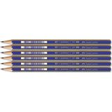 Faber-Castell Faber 1221 Dereceli Resim Kalemi 4b 6'lı