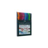 Faber Castell Faber 1425 0.7 Mm Iğne Uçlu Tükenmez Kalem 10 Renk