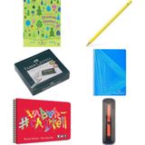 Faber-Castell Faber A.dürer 8200-105 Açık Sarı Aquarell Boya Kal... +5 Parça Fırsat Seti