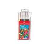 Faber Castell Faber Castel/Keçeli Kalem 6 Renk