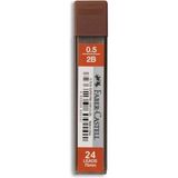 Faber-Castell Faber Castell 0.5mm 2b Kalem Ucu 2 Adet - Siyah