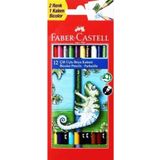Faber Castell Faber-castell 12 Çift Uçlu Kuru Boya Kalemi 2x12 =24 Renk