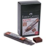 Faber-Castell Faber Castell 12 Li Paket Min Kalem Ucu Super Fıne 0.5 Uc 2b 75MM 20 Li Tüp