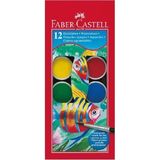 Faber-Castell Faber Castell 12 Renk Büyük Boy Sulu Boya - 1 Adet