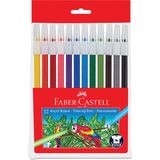 Faber-Castell Faber Castell 12 Renk Yıkanabilir Keçeli Kalem / 5067155130 - Tekli