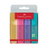 Faber Castell Faber-Castell 1546 Fosforlu Kalem Pastel 4 Renk