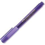 Faber-Castell Faber Castell 1554 Broadpen Keçeli Kalem Ince Uç 0.8 mm Mor