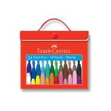 Faber-Castell Faber Castell 24'lü Çantalı Pastel Boya Kalemi Set