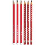 Faber-Castell Faber Castell 2b Kırmızı+Kurşun Kalem Seti 6 Adet