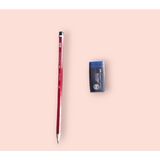 Faber-Castell Faber Castell 3 Mercanlı Kalem+ 3 Faber Castle Sınav Silgisi - 3 kurşun kalem+ 3 silgi