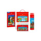Faber Castell Faber-castell 4'lü Boyama Seti 24 Renk Pastel+kuru+sulu+keçeli Kalem PRA-4556005-0382