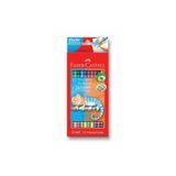 Faber Castell Faber-castell Bicolor Çift Uçlu Kuru Boya Kalem Seti 24 Renk