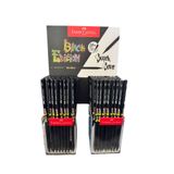 Faber Castell Faber-Castell Black Edition Süper Soft 2B+ Kurşun Kalem, 12'li Set, Siyah
