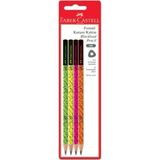 Faber-Castell Faber - Castell Blister Formül Kurşun Kalem 4'lü