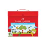 Faber Castell Faber-Castell Çantalı Pastel Boya Karton 24 Renk