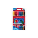 Faber Castell Faber - Castell Çift Uçlu Keçeli Kalem Seti Simli 10 Renk