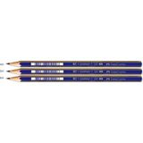 Faber-Castell Faber Castell Dereceli Kurşun Kalem Resim Çizim Kalemi 4h,5h,6h 1erli 3 Adet - 0 - Siyah