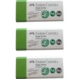 Faber-Castell Faber Castell Doğa Dostu Küçük Silgi Dust Free PVC Free 3 lü 187354
