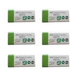 Faber-Castell Faber Castell Doğa Dostu Küçük Silgi Dust Free PVC Free 6 lı 187354