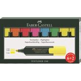 Faber-Castell Faber Castell Fosforlu Kalem 8'li Set - Mat Gövde