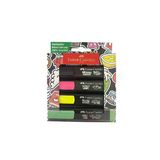 Faber Castell Faber-Castell Fosforlu Kalem Graffiti Textliner 46 4 Renk