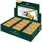 Faber-Castell Faber Castell Gold Edition Sınav Silgisi 24'lü Paket - Siyah