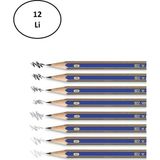 Faber-Castell Faber Castell Goldfaber 1221 Dereceli Kurşun Kalem 12 Adet - 12'li - 0 - Siyah