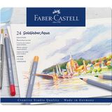 Faber-Castell Faber Castell Goldfaber Aquarell Kuru Boya 24'lü - Renkli