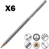 Faber-Castell Faber Castell Grip 2001 2b Kurşun Kalem 6lı Set
