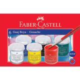 Faber Castell FABER-CASTELL GUAJ BOYA 6 RENK (160400)