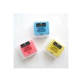 Faber Castell Faber-castell Hamur Silgi Kutulu Renkli 3'lü Paket 9556089147956
