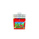 Faber Castell Faber-Castell Keçeli Kalem 12 Renk Yıkanabilir,Renkli