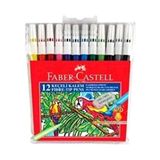 Faber-Castell Faber Castell Keçeli Kalem 12LI - 3 Paket - Çok Renkli