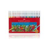 Faber Castell Faber-Castell Keçeli Kalem 20 Renk Yıkanabilir