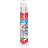 Faber-Castell Faber Castell Kuru Boya Kalemi 12 Renk Üçgen Plastk Tüp 5171113313