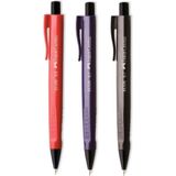 Faber-Castell Faber Castell Lacivert Econ Koyu Renkler Versatil 0.7 Uçlu Kalem (Kırmızı - Siyah - Lacivert)