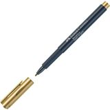Faber-Castell Faber Castell Metalik Keçeli Kalem 1.5 mm – Altın