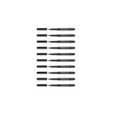 Faber Castell Faber-Castell Multimark Asetat Kalemi Permanent M Seri Siyah 1525 99 (10 Lu Kutu)